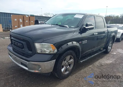 2016 Ram 1500 Big Horn from USA, damaged, VIN 1C6RR6LT5GS107203